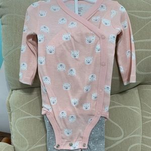 2 piece side snap bodysuit